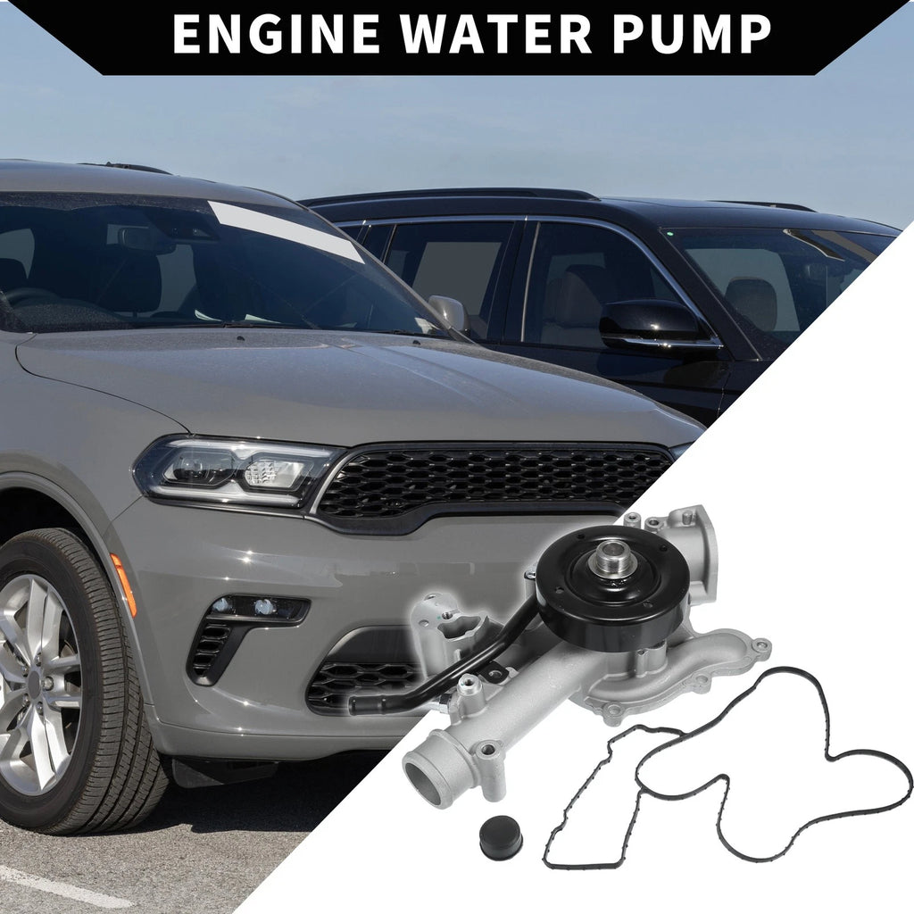 Water Pump Replacement with Rubber Band Kit for Chrysler Aspen (2007–2009)