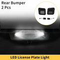2pcs License Plate Light White Replacement for Dodge Ram 1500 2500 3500