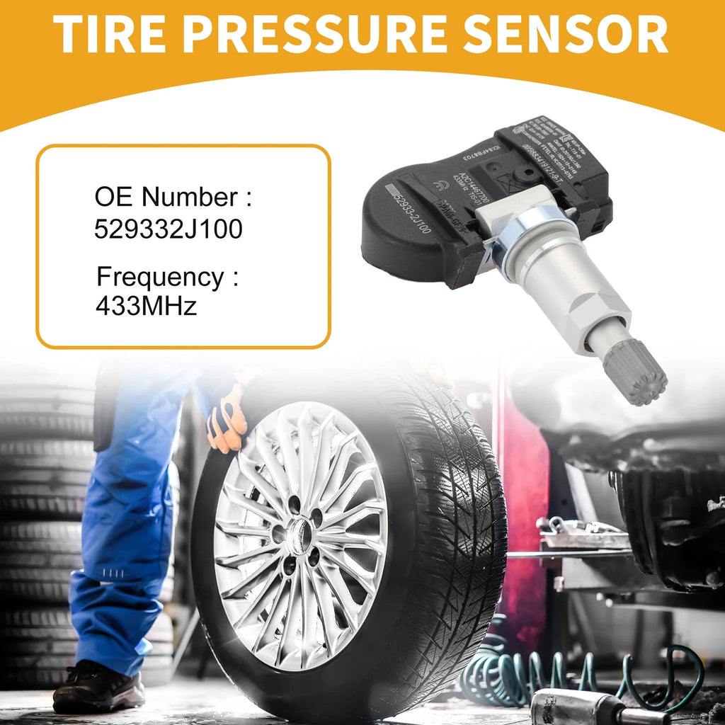 Tire Pressure Sensor OEM Replacement for Hyundai Accent (2018–2022)