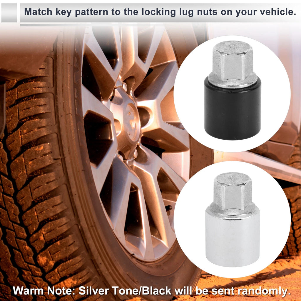 Wheel Lock Lug Nut Key Removal Socket Antitheft for Toyota (2007–2024)