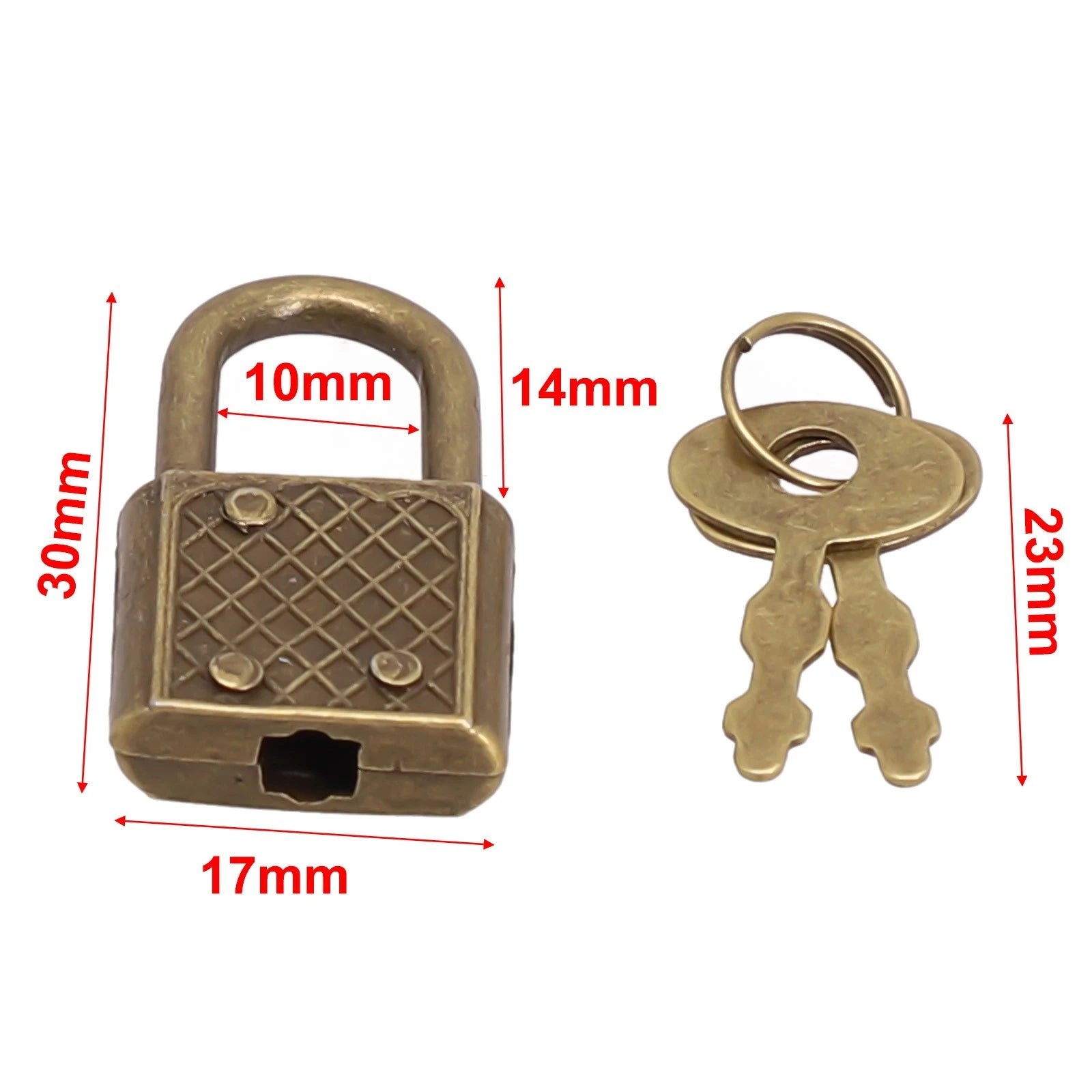 Key Lock Padlock for Rugged Use