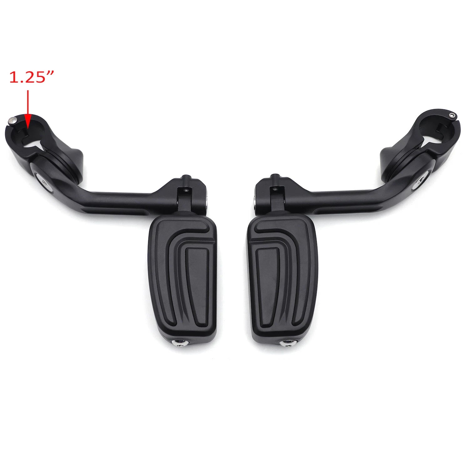 5" Long Foot Peg Kit for Honda Shadow VT600 (1983–1985)