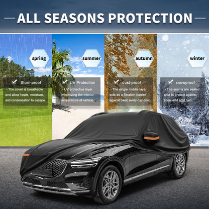 Waterproof 210D-PU Car Cover for Genesis GV70 (2022–2023)
