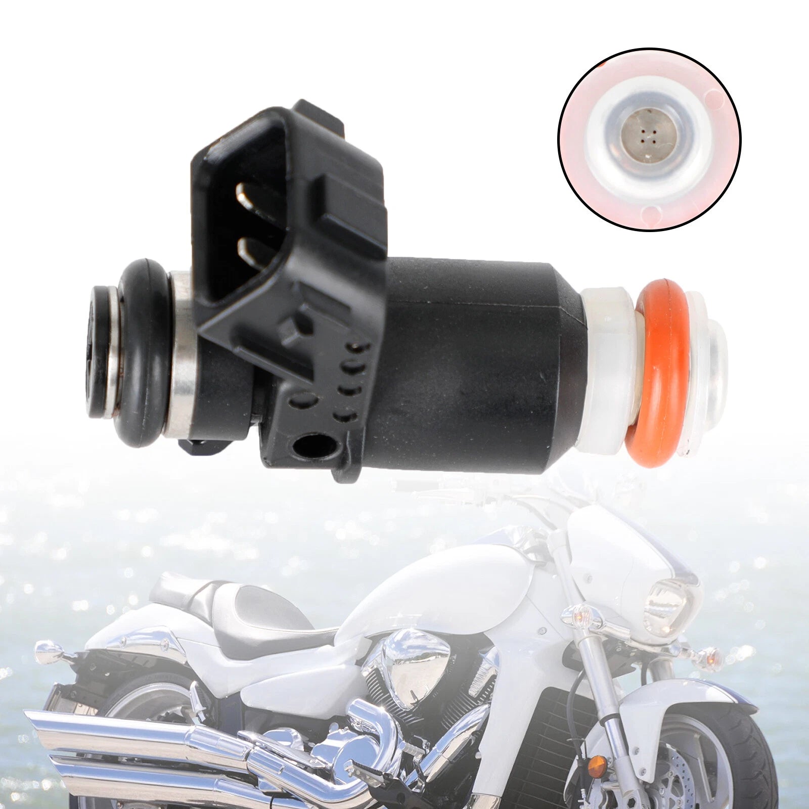 Set of 4 Fuel Injectors for Suzuki Boulevard M50 / C50 (2005–2023) 16450-PLD-003, 15710-14G00, T9