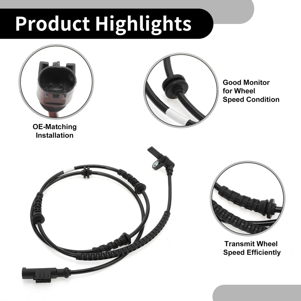 ABS Sensor No. 68273167AA for Fiat 500X (2016–2018)