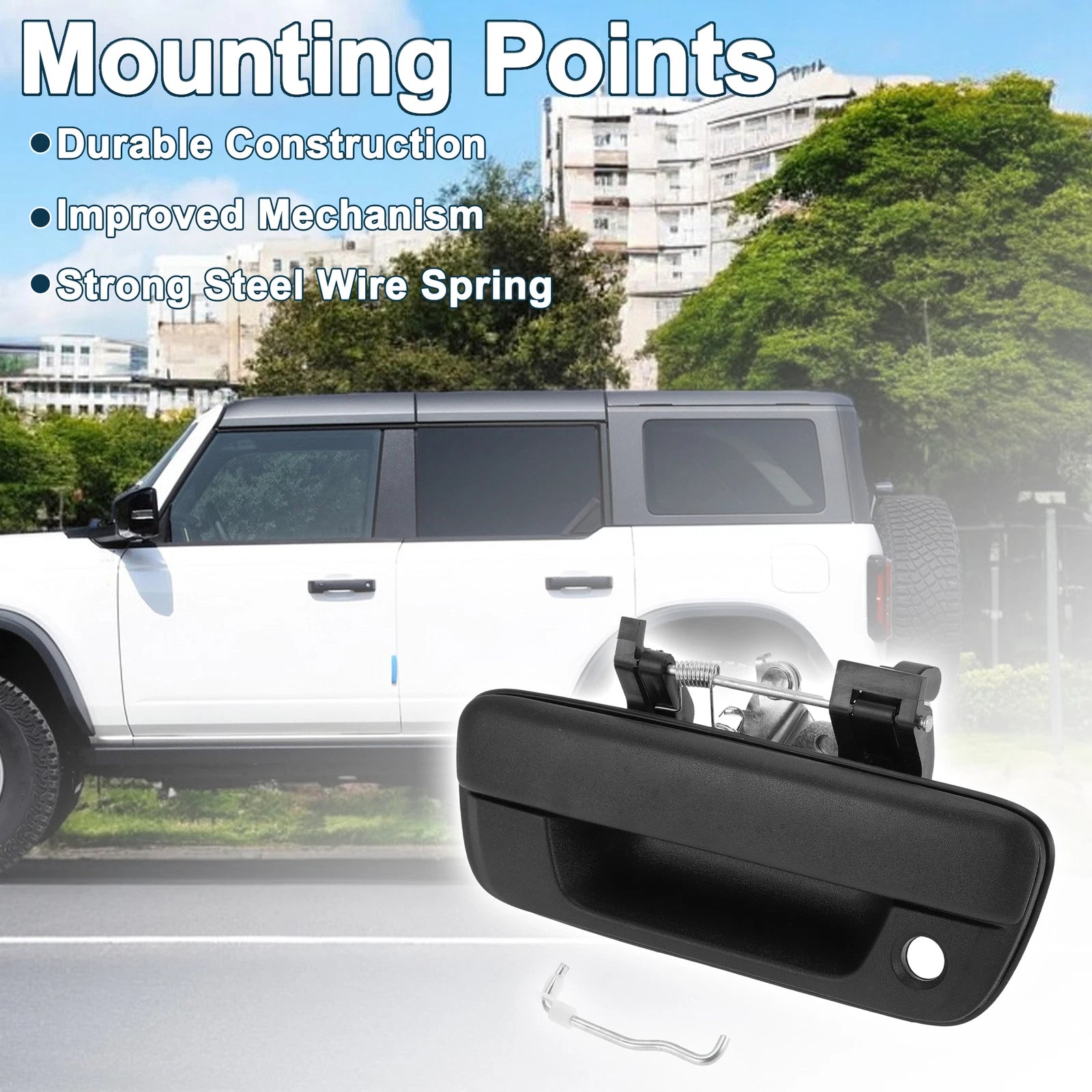 Tailgate Handle Bezel for Chevrolet Colorado GMC (2004–2012)