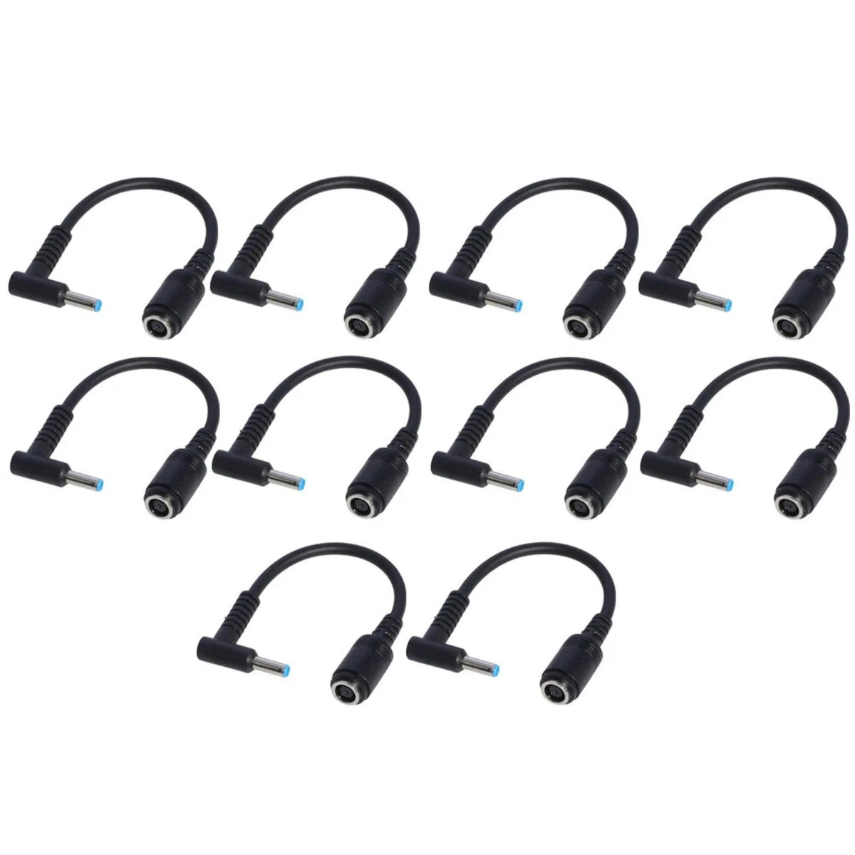 10X DC Power Adapter Pigtail Cable 7.4mm to 4.5mm for HP Laptop