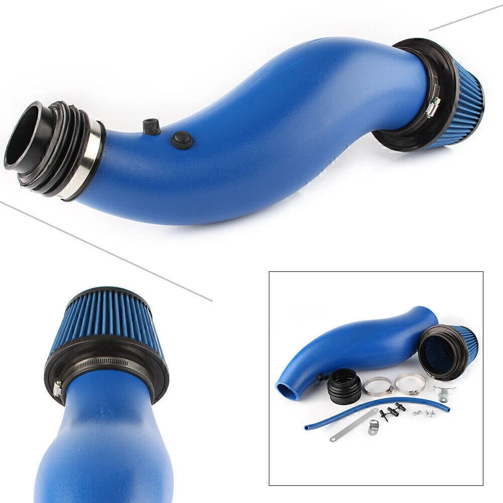 Air Intake Pipe Kit + Filter for Honda Civic (1992–2000) ABS Plastic Blue