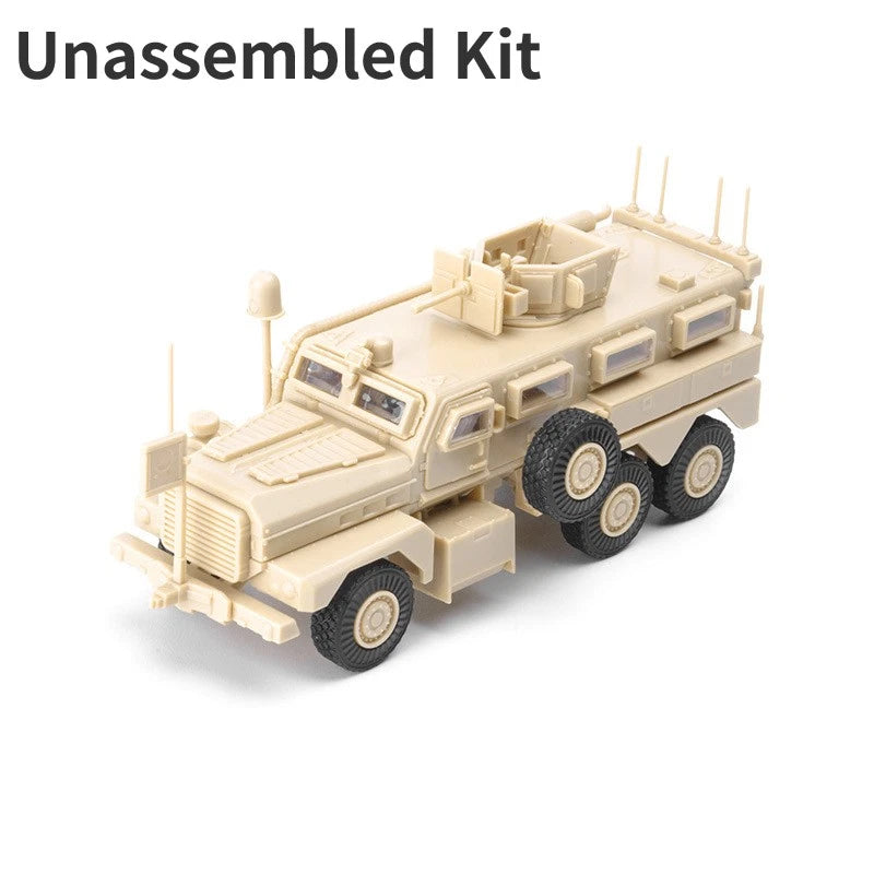 1:72 Sd.Kfz.7 Half-track Model Kit for Cougar 6x6 MRAP (Unassembled)