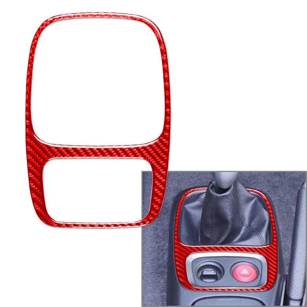 Carbon Fiber Gear Shift Panel Cover for Honda S2000 (2000–2003)