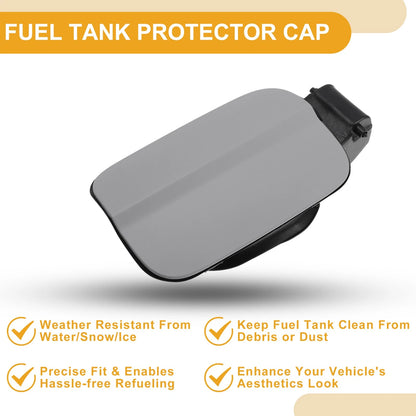 Fuel Tank Door Cap for Audi A6 C7 (2012–2018) No.4GD809907A Primer ABS