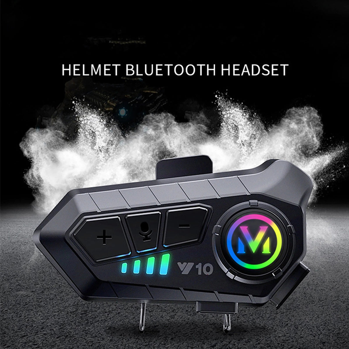 Bluetooth 5.3 Waterproof Wireless Motorcycle Helmet Headset