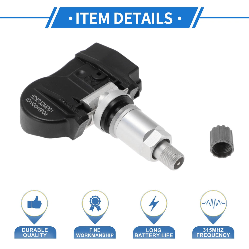 TPMS Sensor No. 529332M000 for Hyundai Accent (2012–2014)