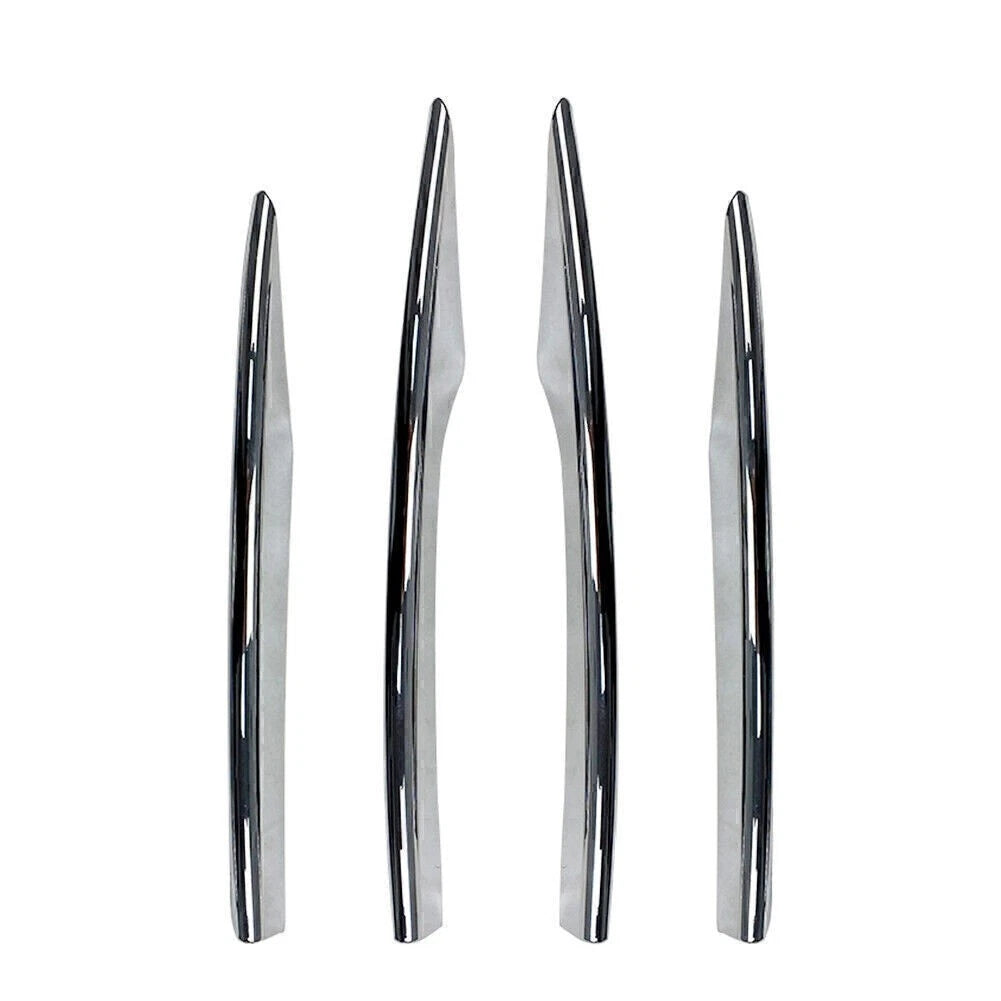 Chrome Front Fog Light Trim Cover for Mercedes Benz E Class W213 (2017–2023)