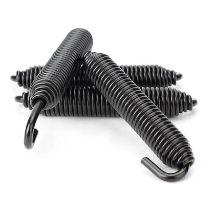 2PCS Black Universal Long Stainless Header Exhaust Springs 83mm