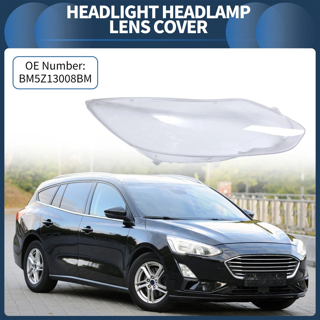 1pc Headlight Lens Cover Front Right Replacement for Ford Focus (2012–2014)