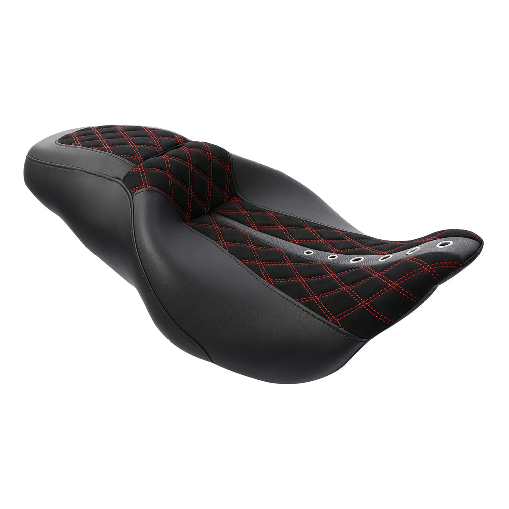 Black Driver & Passenger Seat for Harley Electra Glide 2009–2023