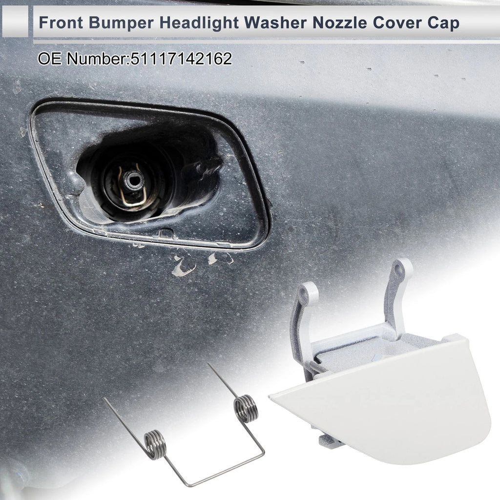 Front Right Bumper Headlight Washer Nozzle Cover Cap for BMW 750i (2009–2018)