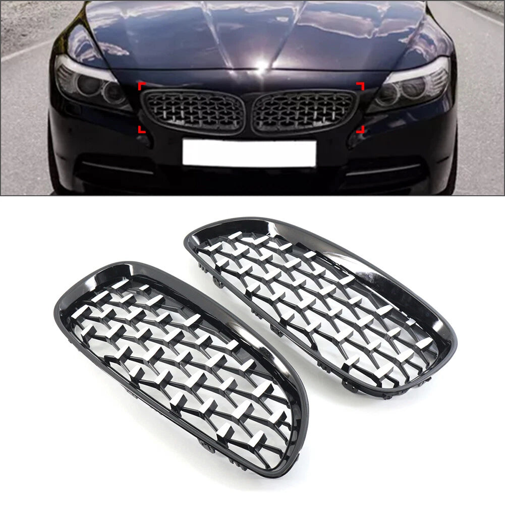 Diamond Style Front Bumper Kidney Grilles for BMW Z4 E89 (2009–2016)