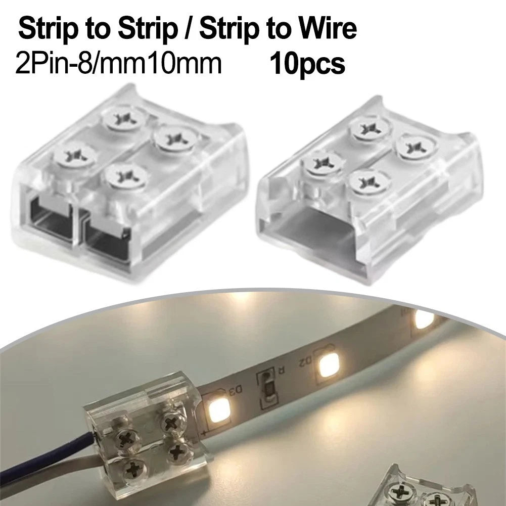 LED Connector Terminals for Compatible Strips