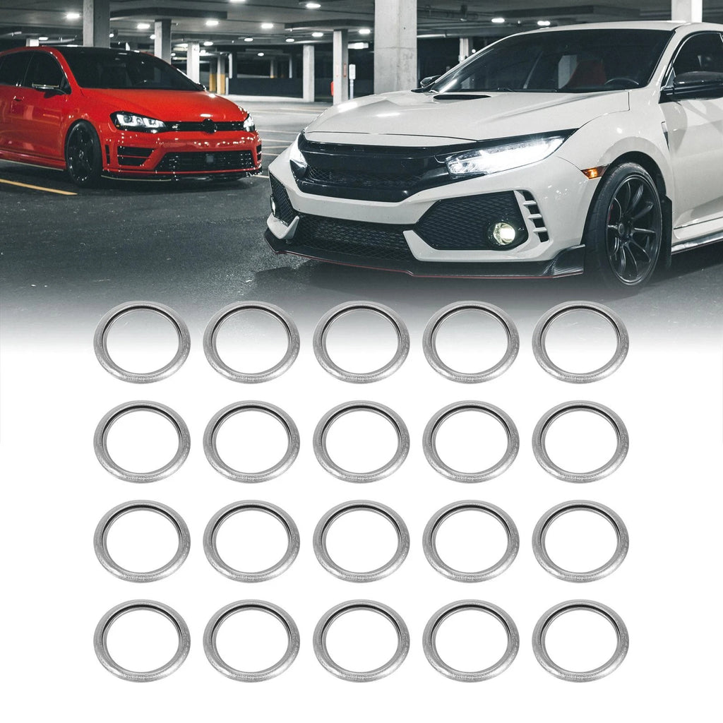 M14 Oil Drain Plug Gasket 20pcs Replacement for Mitsubishi Lancer Outlander (2008–2018)