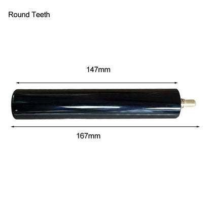 6-Inch Snooker Cue Plastic Extension Bar with Cusp and Round Teeth Fit