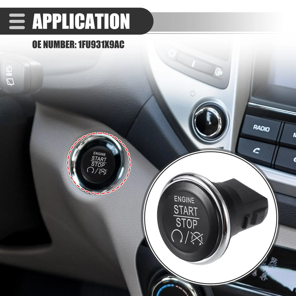 Engine Start Stop Button Switch Replacement for Dodge Challenger (2008–2014)