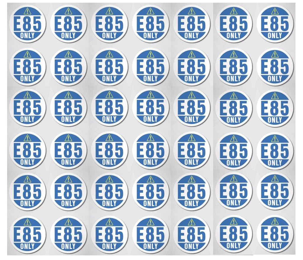 E85 Sticker for Universal Use (2010–2023)