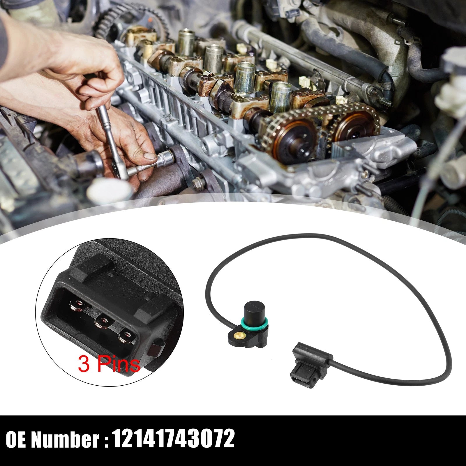Camshaft Position Sensor Replacement for BMW 318i E36 (1996–1998)