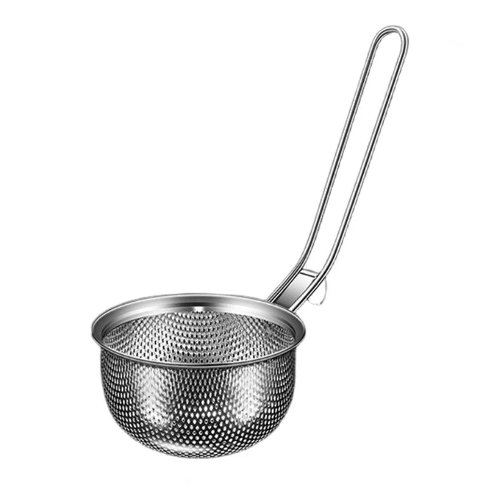 304 Stainless Steel Foldable Colander for Straining Boiling Filtering
