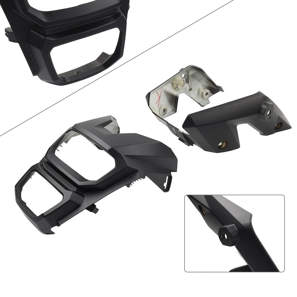 Matte Black Headlight Bulb Protector Cover for Honda MSX125 Grom (2016–2018)