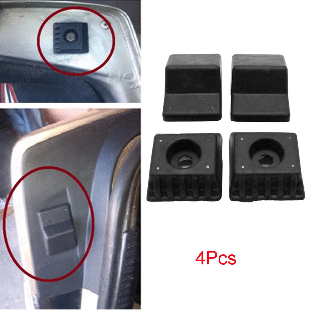 4Pcs/Set Trunk Tailgate Stop Buffer Kit Set For Mercedes E Class W124 A124 C124