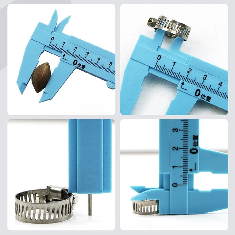 Vernier Calipers 0-150mm Plastic Depth Height Measure Tool