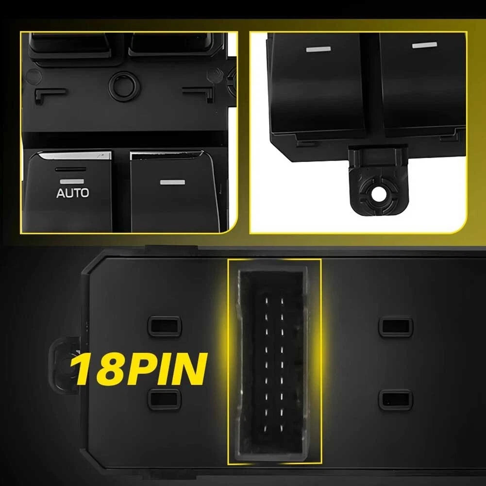 Window Switch for Hyundai Tucson (2016–2021) 93571-D3000 Left Side