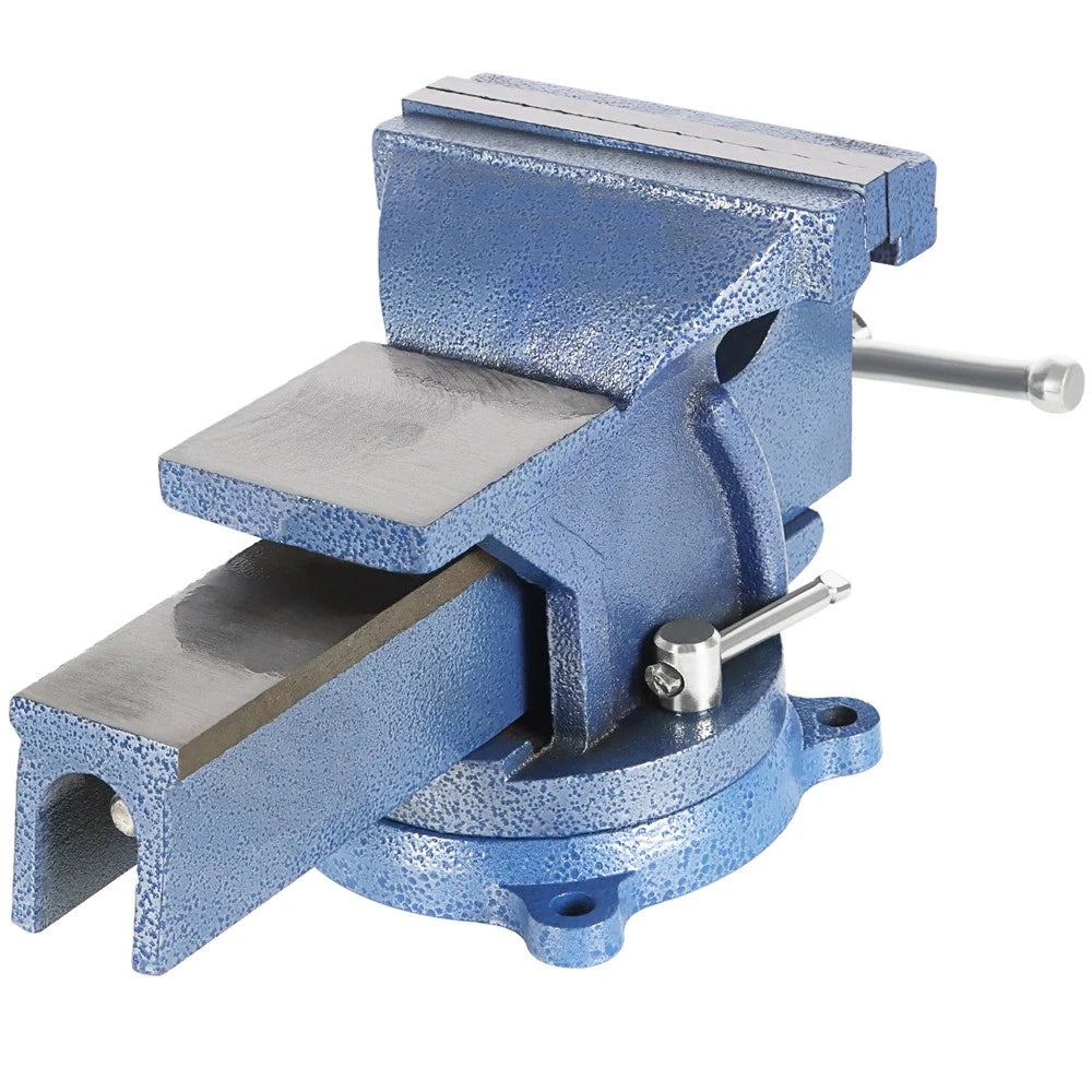 6" Mechanic Bench Vise Table Top Clamp with Locking Swivel Base