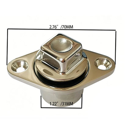 3X Stainless Steel Drain for Boats Yachts RVs (1/4 Inch Size)