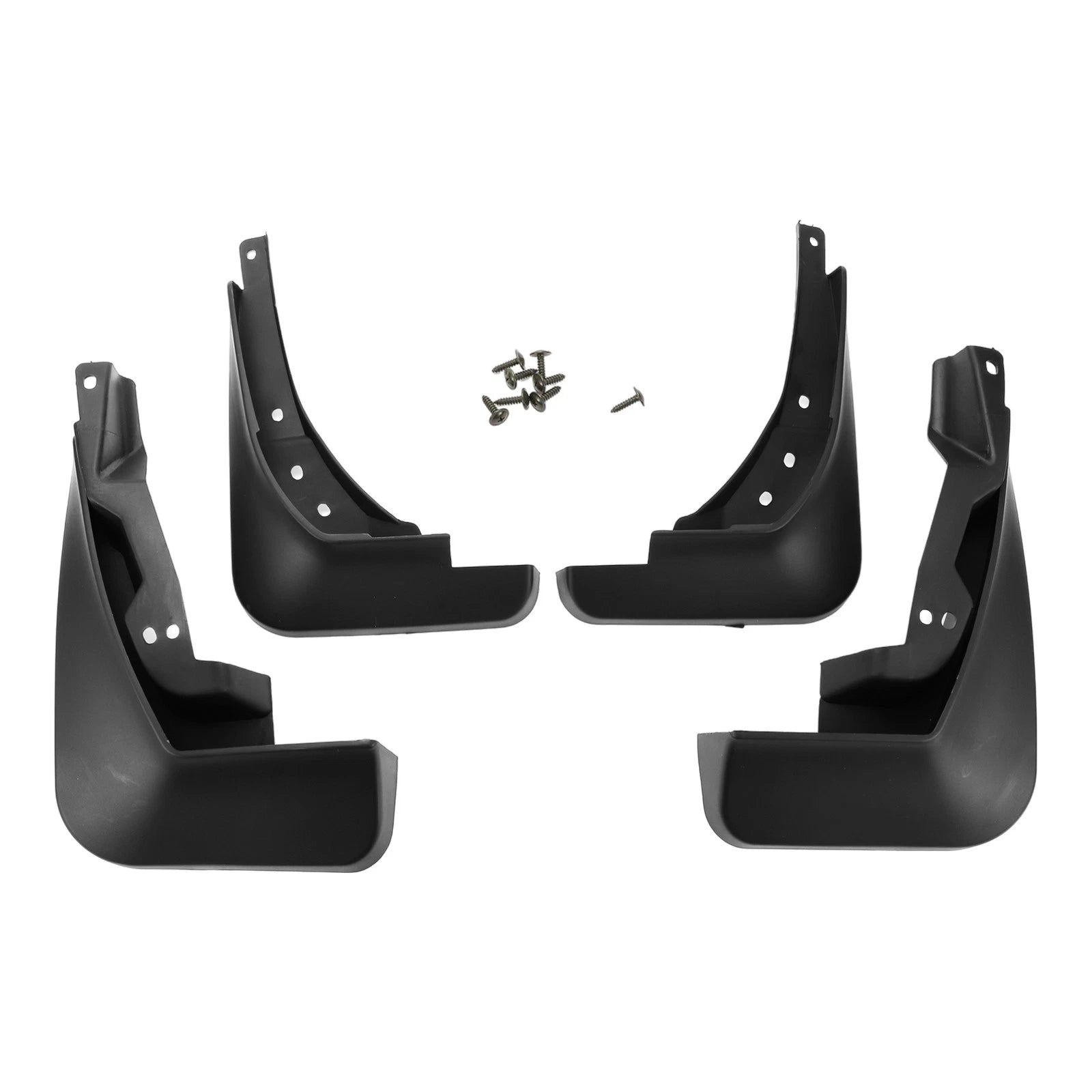 Mud Flaps Splash Guard 1 Set Front Rear for Audi A4 Sedan (2017–2018)