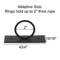 Rope Holder Kit for Gardens Docks Marine Areas