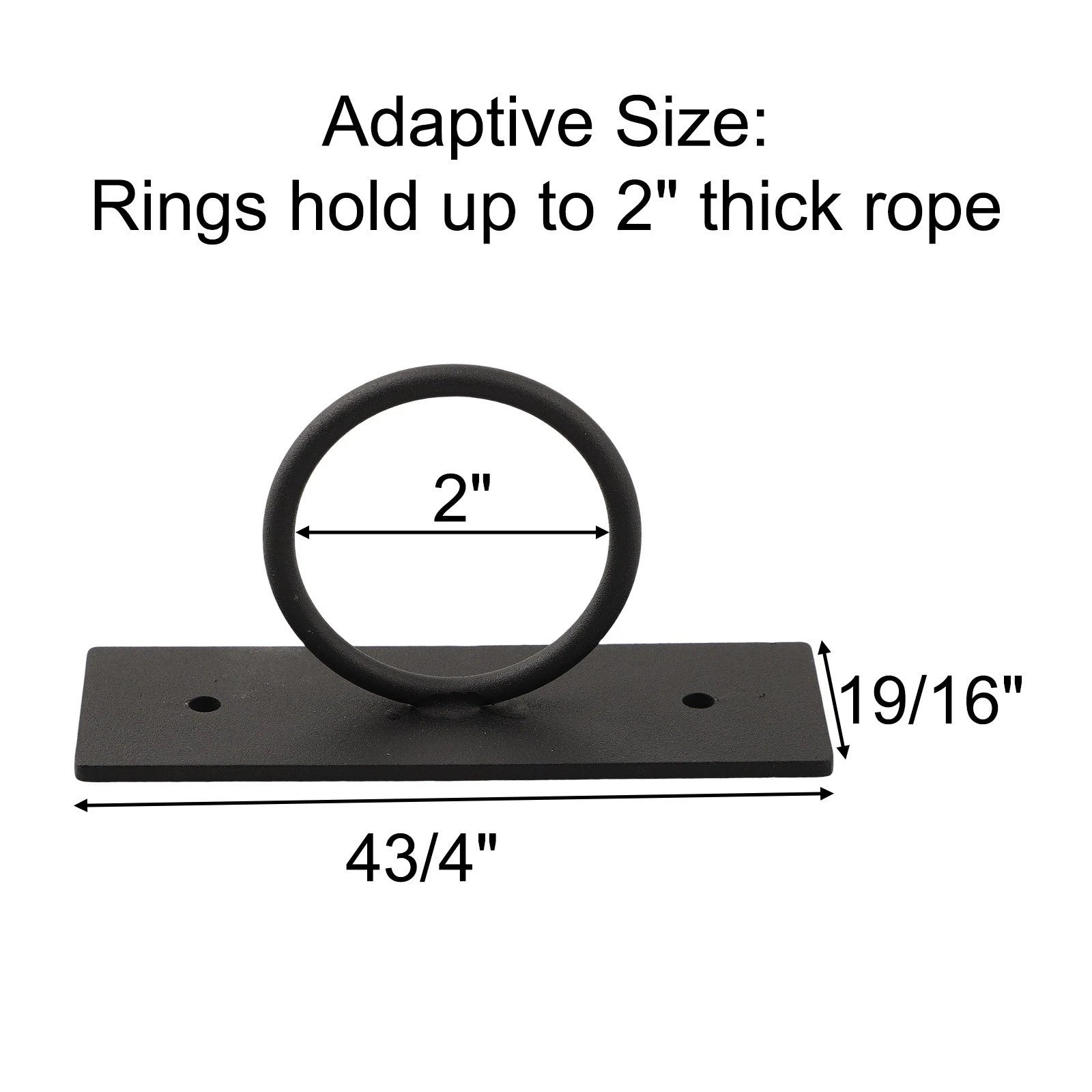 Rope Holder Kit for Gardens Docks Marine Areas