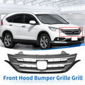 Front Upper Bumper Grille Grill Replacement for Honda CR-V (2012–2014)