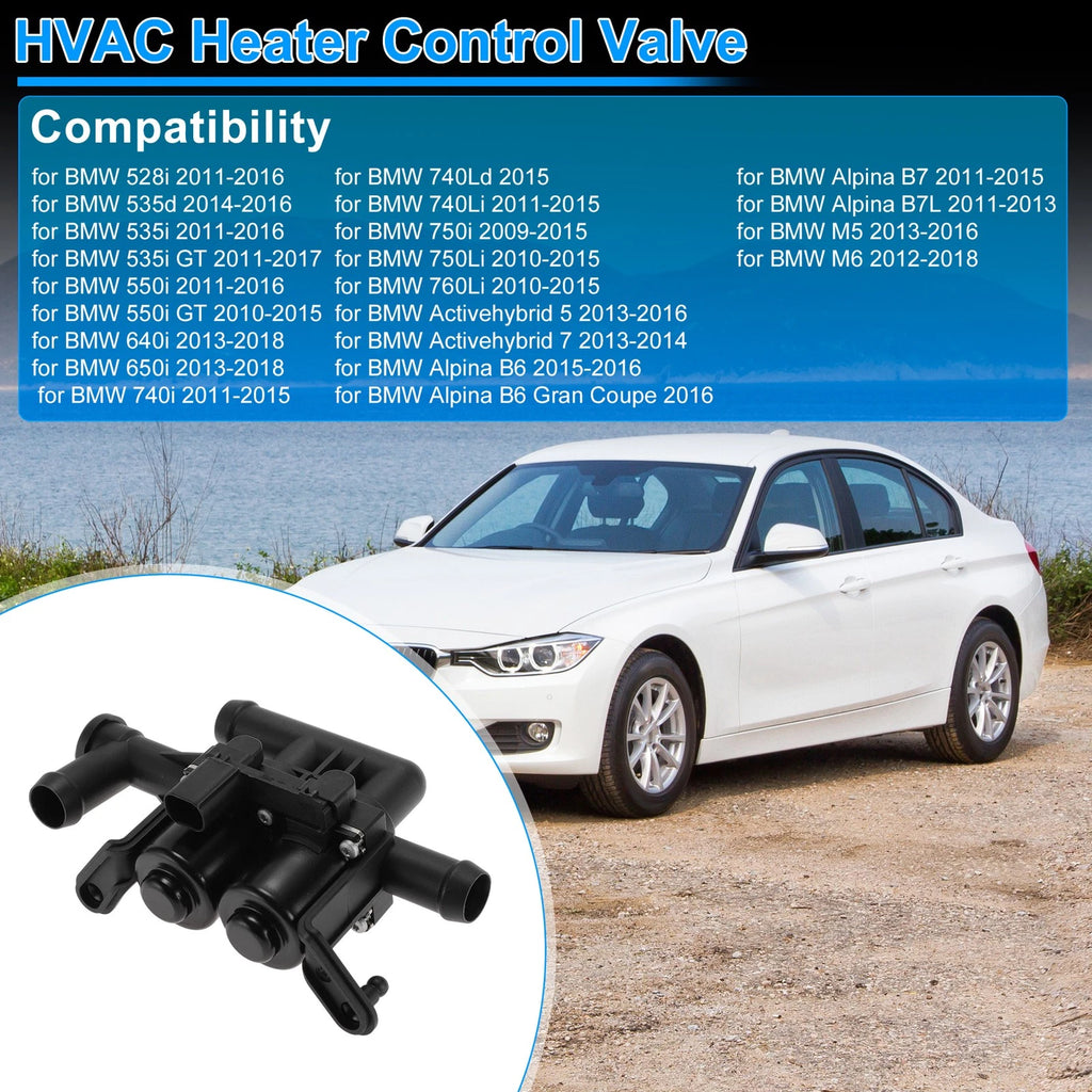 Heater Control Valve Replacement for BMW 528i (2011–2016)