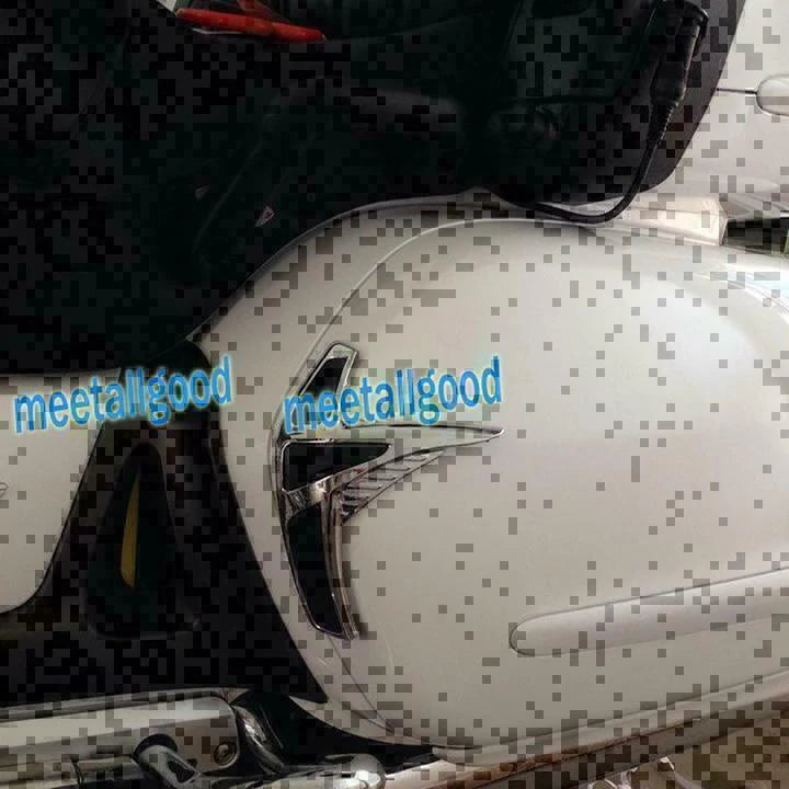 Chrome Fairing Saddlebag Front Scuff Protector for Honda Goldwing GL1800 (2001–2011)