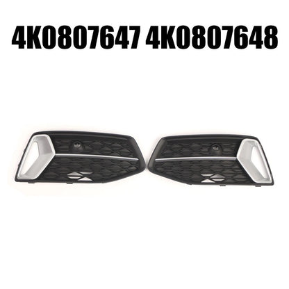 2X Front Bumper Fog Light Cover Grille for A6 Sedan (2019–2023)