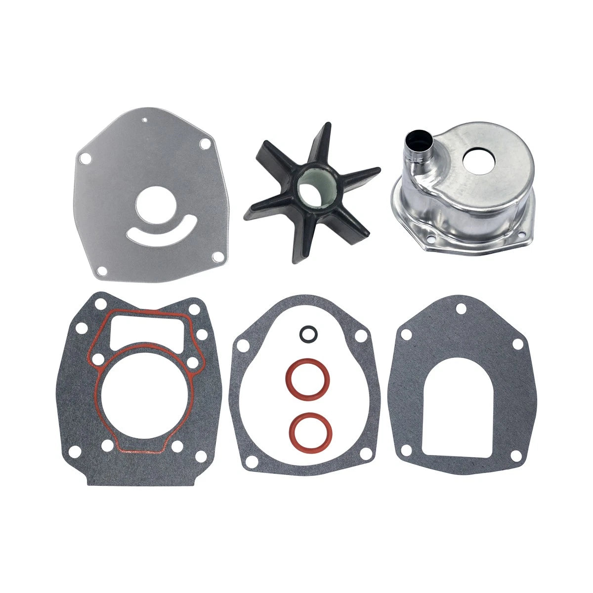 Water Pump Kit w/Housing for Mercury 75 90 115 HP Outboard (47-43026Q06, 8M0100526)