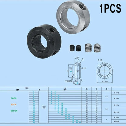 Clamp Collars for Metric Shaft Fixing (1 Pcs)