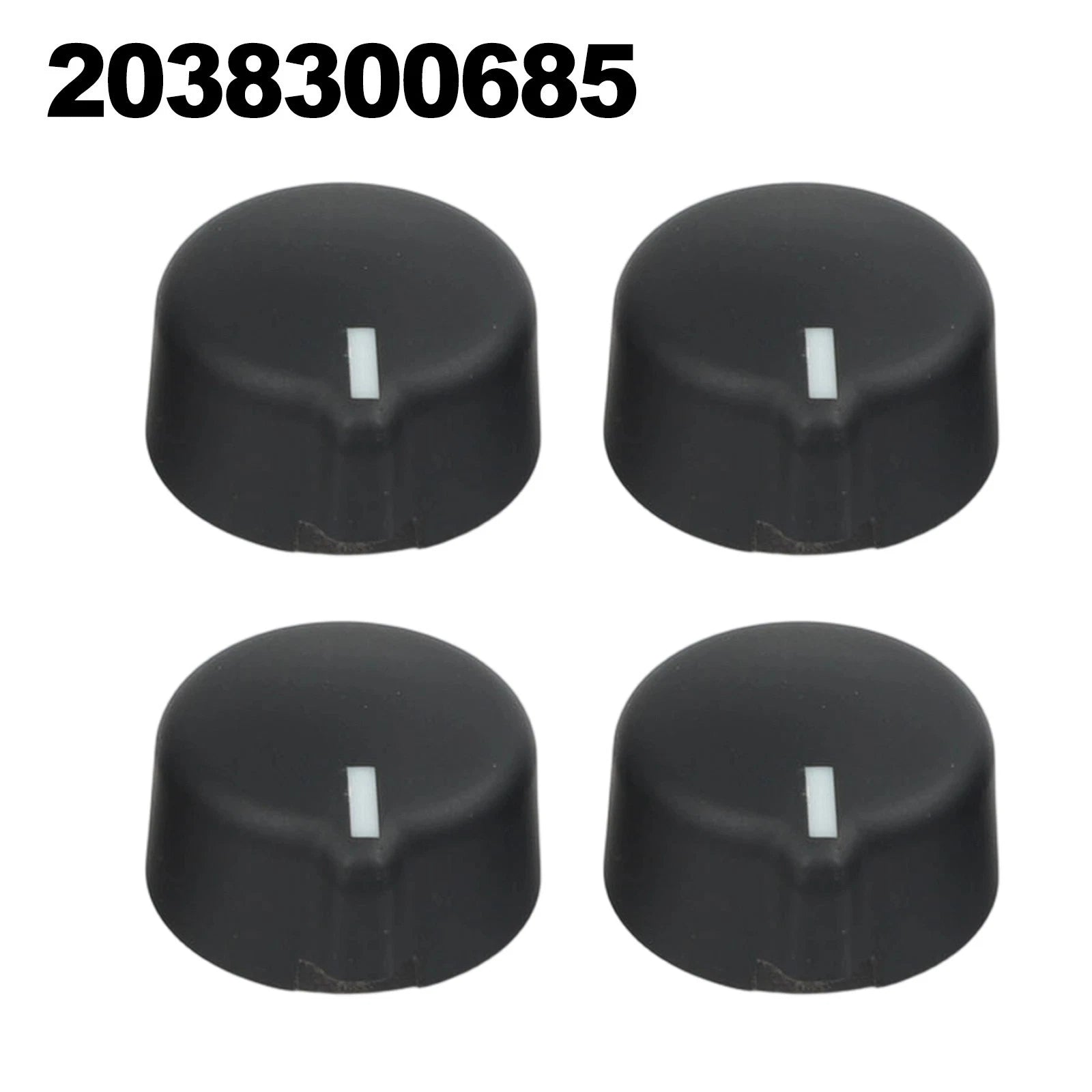 Set of 4 Air Conditioner Control Button Knobs for Mercedes C Class W203