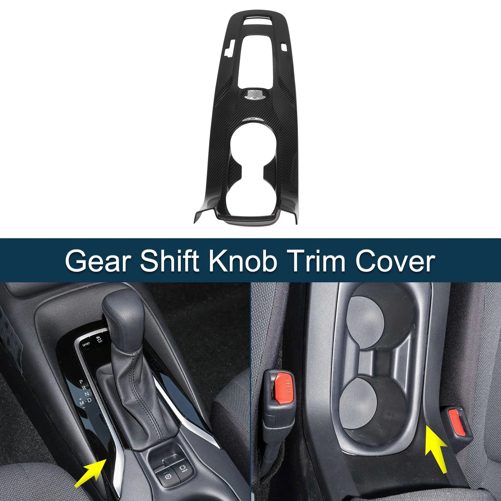 Gear Shift Knob Sticker Replacement for Toyota Corolla Automatic (2020–2022)