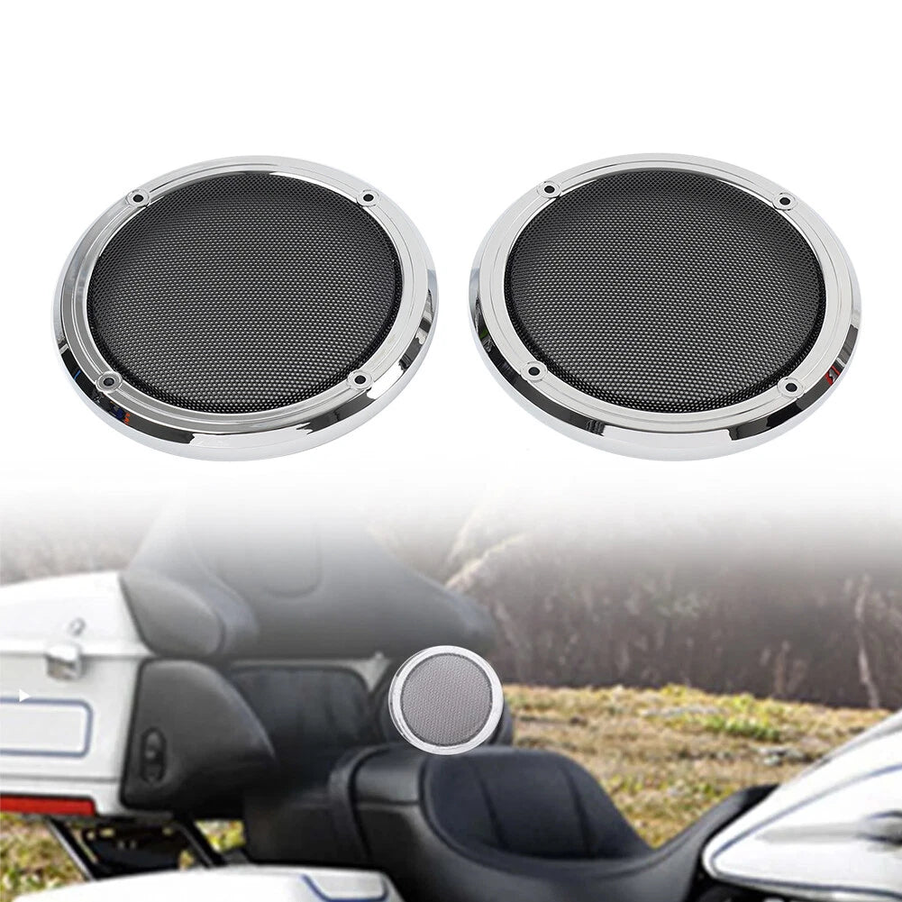 Rear Speaker Grill Mesh Cover for Harley Electra Glide FLHTCU FLHTK (2014–2023)