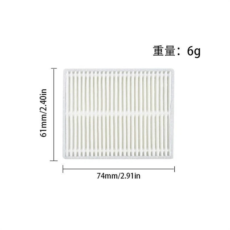 HEPA Filter Kit for Xiaomi Mijia S20 D106 Vacuum Cleaner (8 Pack)