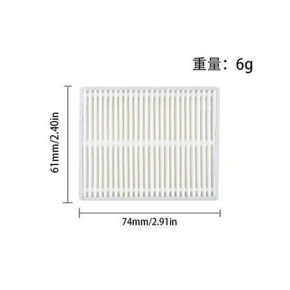 HEPA Filter Kit for Xiaomi Mijia S20 D106 Vacuum Cleaner (8 Pack)